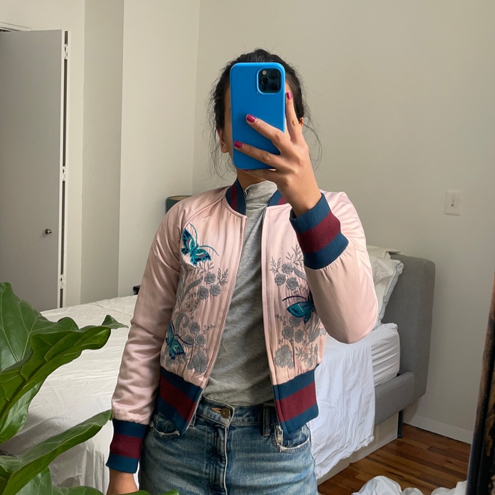 Wilfred Free Embroidered Bomber